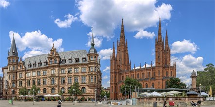 Market Square Panorama with New Town Hall