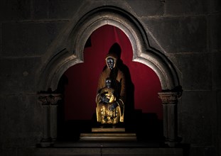 Interior view of the Black Madonna