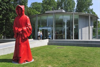 Entrance to the Ten Duinen museum and archaeological site of the Cistercian Our Lady of the Dunes abbey