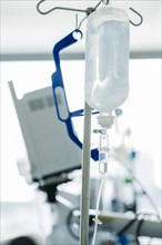 Infusion of a patient in a hospital
