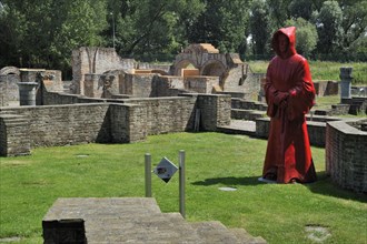 Archaeological site of the Cistercian Our Lady of the Dunes abbey at the Ten Duinen museum