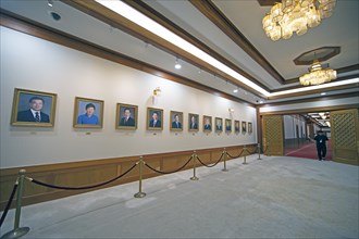 South Korean Presidents' Gallery at the Blue House or Cheongwadae