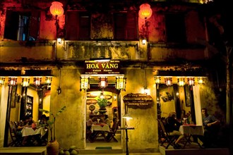 Restaurant by night in Hoi An