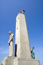 Monument for the sailors and fishermen who died at Ostend