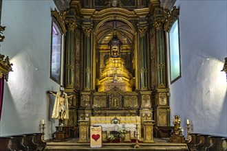 Altar of the baroque church Igreja dos Santos Passos
