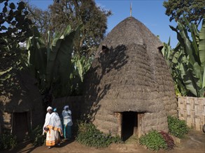 Dorze village hut
