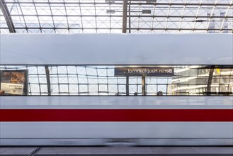 Platform with Deutsche Bahn AG InterCityExpress