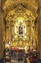 Side altar of the church Igreja do Carmo