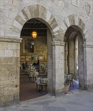Cafe in Piazza Giuseppe Garibald