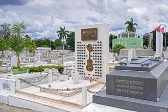 Santa Ifigenia Cemetery with tomb