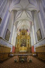 Baroque altar in Goettweig Abbey
