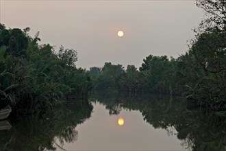 Landscape in the Mekong Delta