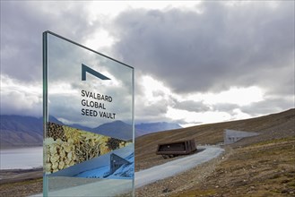 Entrance to the Svalbard Global Seed Vault