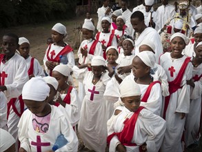 Procession at the Meskel Festival