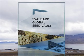 Sign of the Svalbard Global Seed Vault