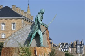 Statue of Georges-Rene Pleville Le Pelley