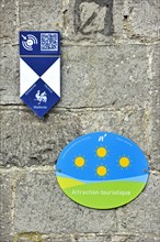 Logos of cultural heritage building