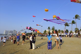 Kite Festival on Pattaya Beach