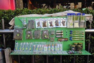 Cannabis sale on Pattaya beach
