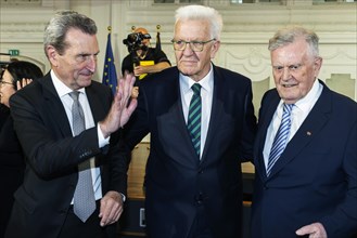 Three Minister-Presidents of the State of Baden-Wuerttemberg