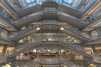 Stairs in the exclusive department stores' La Samaritaine
