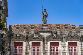 The historic former town hall in the old town of Guimaraes