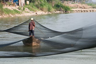Fishermen in the net