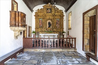 Interior of the Capela de Sao Bento Chapel in Vila do Conde