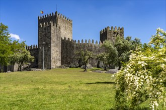 The old Romanesque castle of Guimaraes
