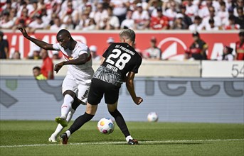 Leg kick Goal kick Serhou Guirassy VfB Stuttgart