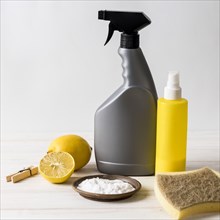 Using lemons organic cleaning house products