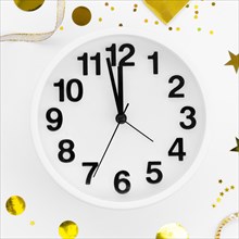 2020 new year celebration clock close up