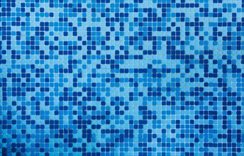Bathroom blue tiles texture background