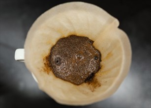 Top view coffee filter
