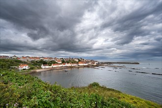 The fishing village of Pittenweem on the Firth of Forth