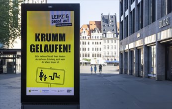 Joint poster campaign of the city of Leipzig