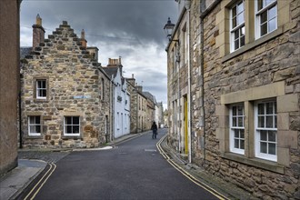 Old stone houses in the old town of St Andrews