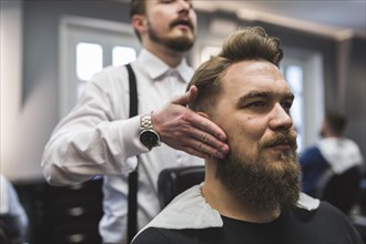 Barber showing result client