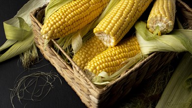 High angle fresh corn composition