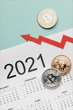 Bitcoins 2021 calendar assortment