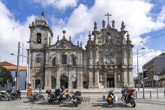 The churches Igreja do Carmo and Igreja dos Carmelitas in the old town of Porto