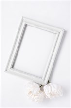 Mock up minimalist white frame