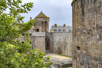 City wall and fortifications in Saint Malo