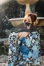 Woman kimono