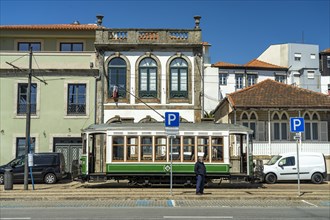 Historic Electrico tramway in Porto