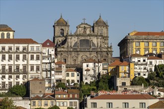 The old town with the Benedictine monastery Mosteiro de Sao Bento da Vitoria and the Portuguese Centre for Photography