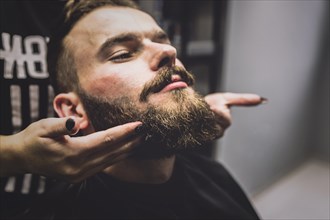 Barber showing result customer
