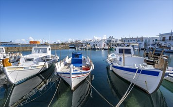 Fishing boats in Naoussa harbour