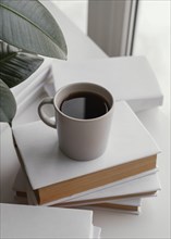Coffee cup books