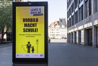 Joint poster campaign by the city of Leipzig
